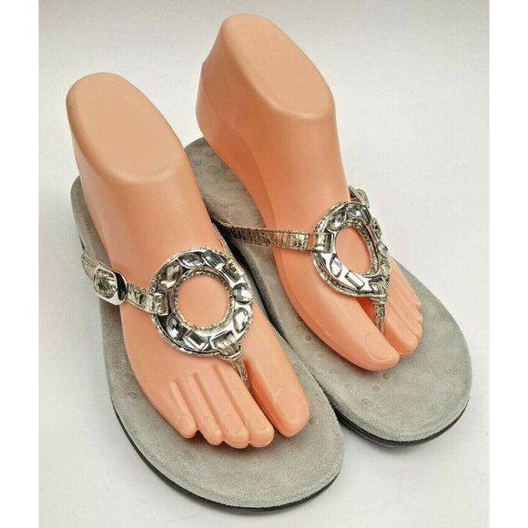 Vionic Shoes - Vionic Ricci Jeweled Orthopedic Comfort Sandal Size 7